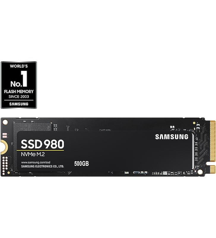 Samsung -SSD M2 980 500GB disco ssd 980 500gb/ m.2 2280 pcie mz-v8v500bw