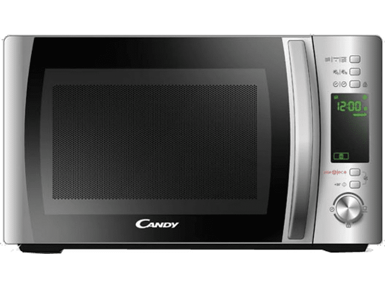 Microondas - Candy CMXG20DS, Grill, 1000W, 5 niveles, Descongelación, 20l, Cook in App, Inox