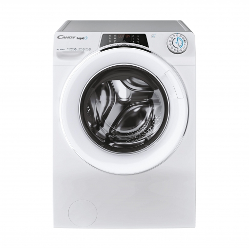 Lavadora candy ro1496dwmct1 s 9 kg carga frontal 1400 rpm wifi eficiencia a   blanco