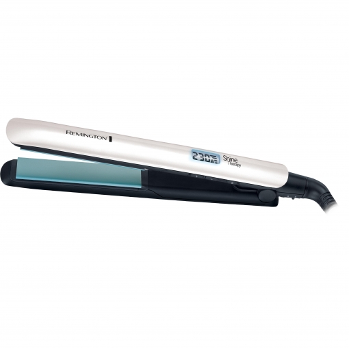 Plancha de pelo remington s8500 shine therapy con revestimiento aceite de argan