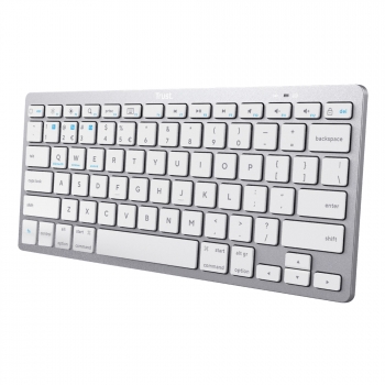 Teclado bluetooth inalambrico trust basics   plata