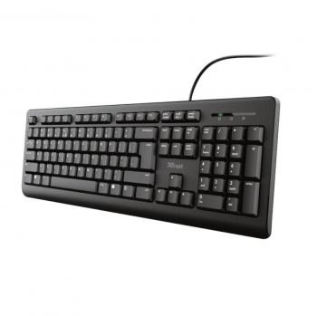 Teclado trust primo 23880   negro