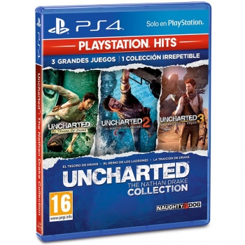 Uncharted the nathan drake collection hits para ps4