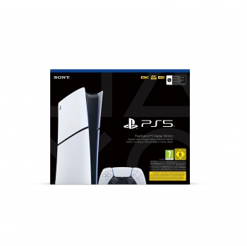 Consola playstation 5 digital 1tb   blanco