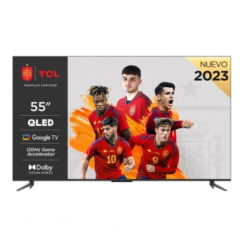 TV qled 1397 cm 55 tcl 55c635 4k uhd smart tv