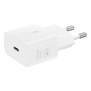 Cargador sin cable samsung 25 w   blanco