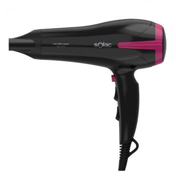 Secador de pelo solac fast 2200 legere sh70912200 w3 temperaturas 2 velocidades