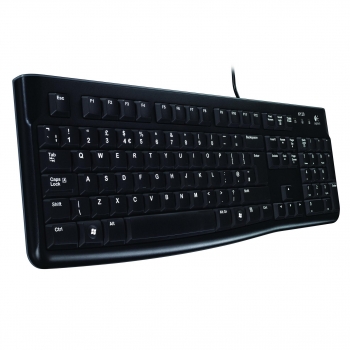 Teclado logitech k120   negro