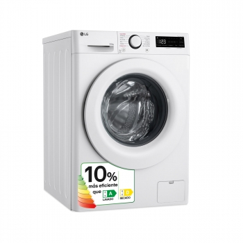 Lavasecadora lg f4dr5009a3w 9 kg6 kg carga frontal 1400 rpm eficiencia d   blanco