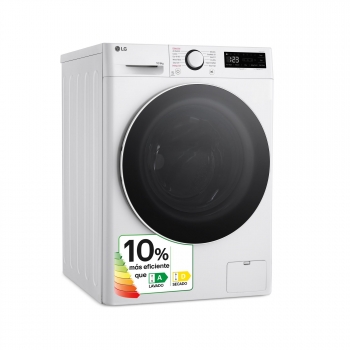 Lavasecadora lg f4dr6010a0w 10 kg6 kg carga frontal 1400 rpm eficiencia d   blanco