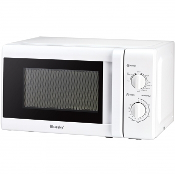 Microondas con grill bluesky bmg20m 18 700 w 20 l 5 niveles de potencia   blanco