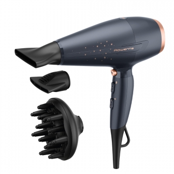 Secador de pelo rowenta cv7231 pro power stellar collection 2200 w 3 temperaturas 2 velocidades con difusor