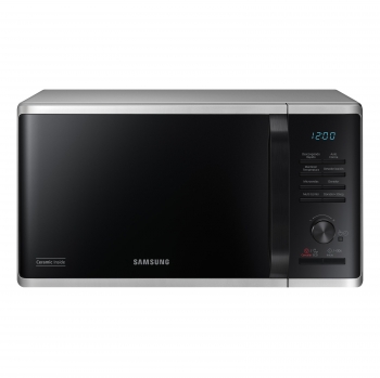 Microondas con grill samsung mg23k3515asec 800 w 23 l 6 niveles de potencia   inox