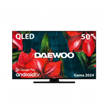 Tv qled 50 127 cm daewoo d50dh55uqms 4k uhd smart tv