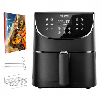 Freidora de aire sin aceite cosori cp 158 chef edition 1700 w 55 l   negro