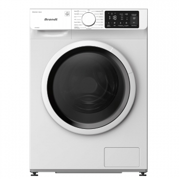 Lavadora brandt wfb198qwp 9 kg carga frontal 1400 rpm eficiencia a   blanco